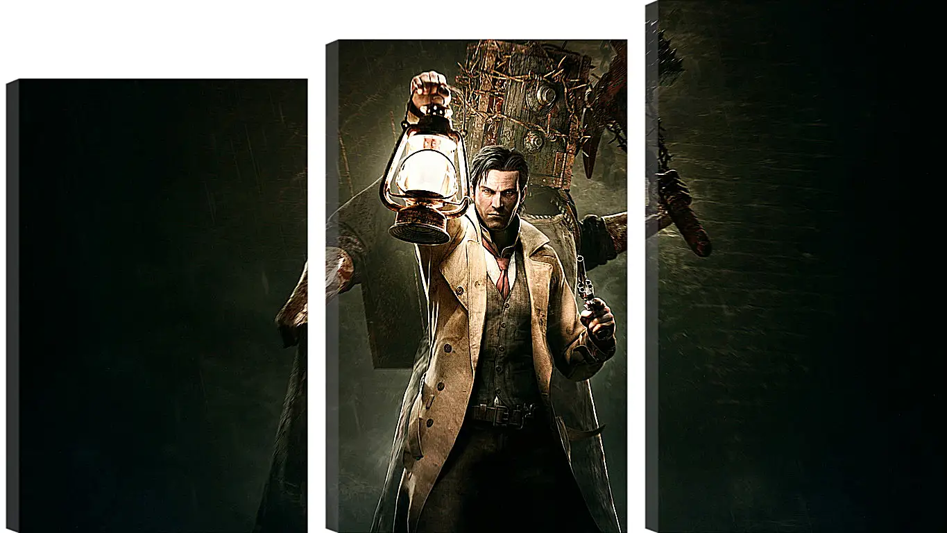 Модульная картина - the evil within, sebastian castellanos, characters
