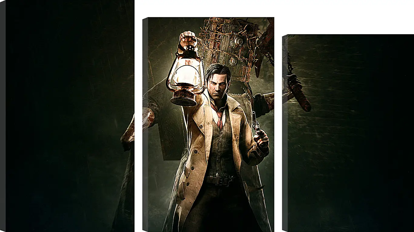 Модульная картина - the evil within, sebastian castellanos, characters
