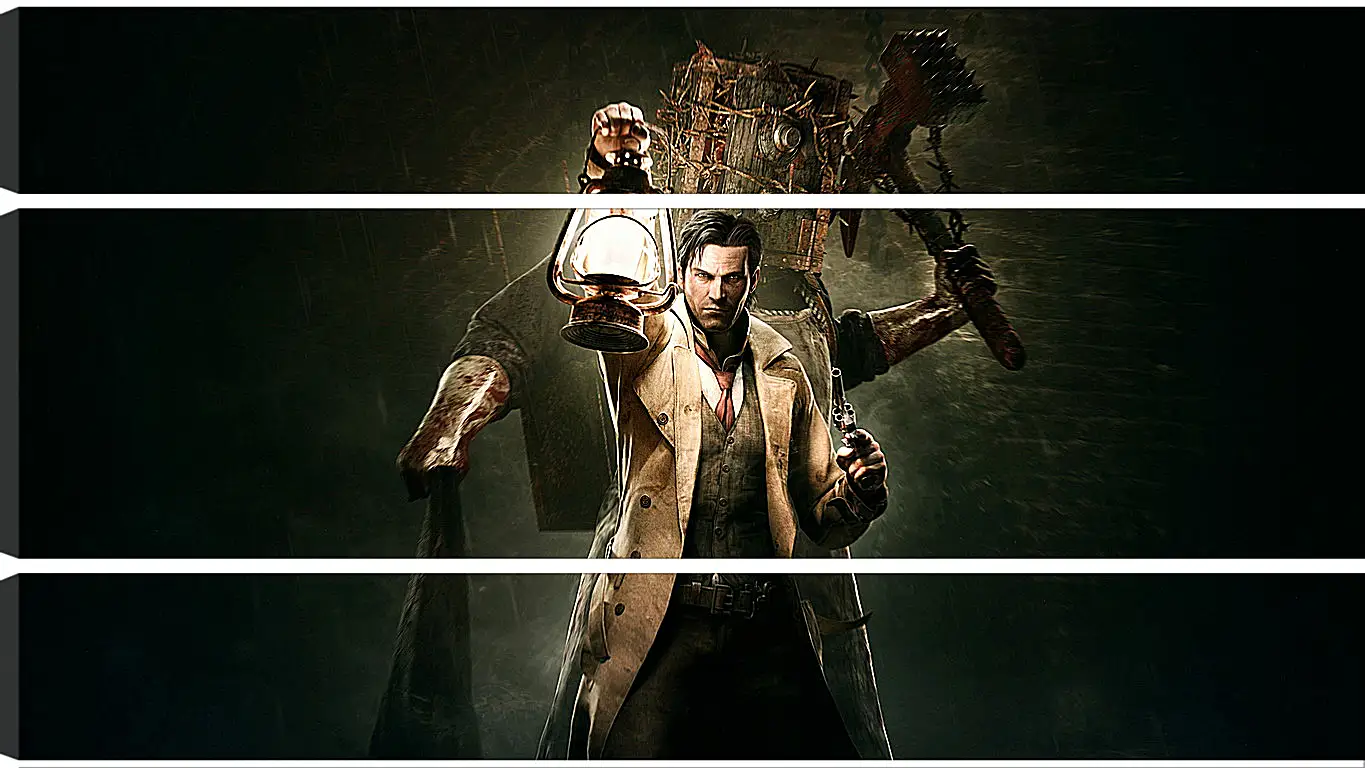 Модульная картина - the evil within, sebastian castellanos, characters
