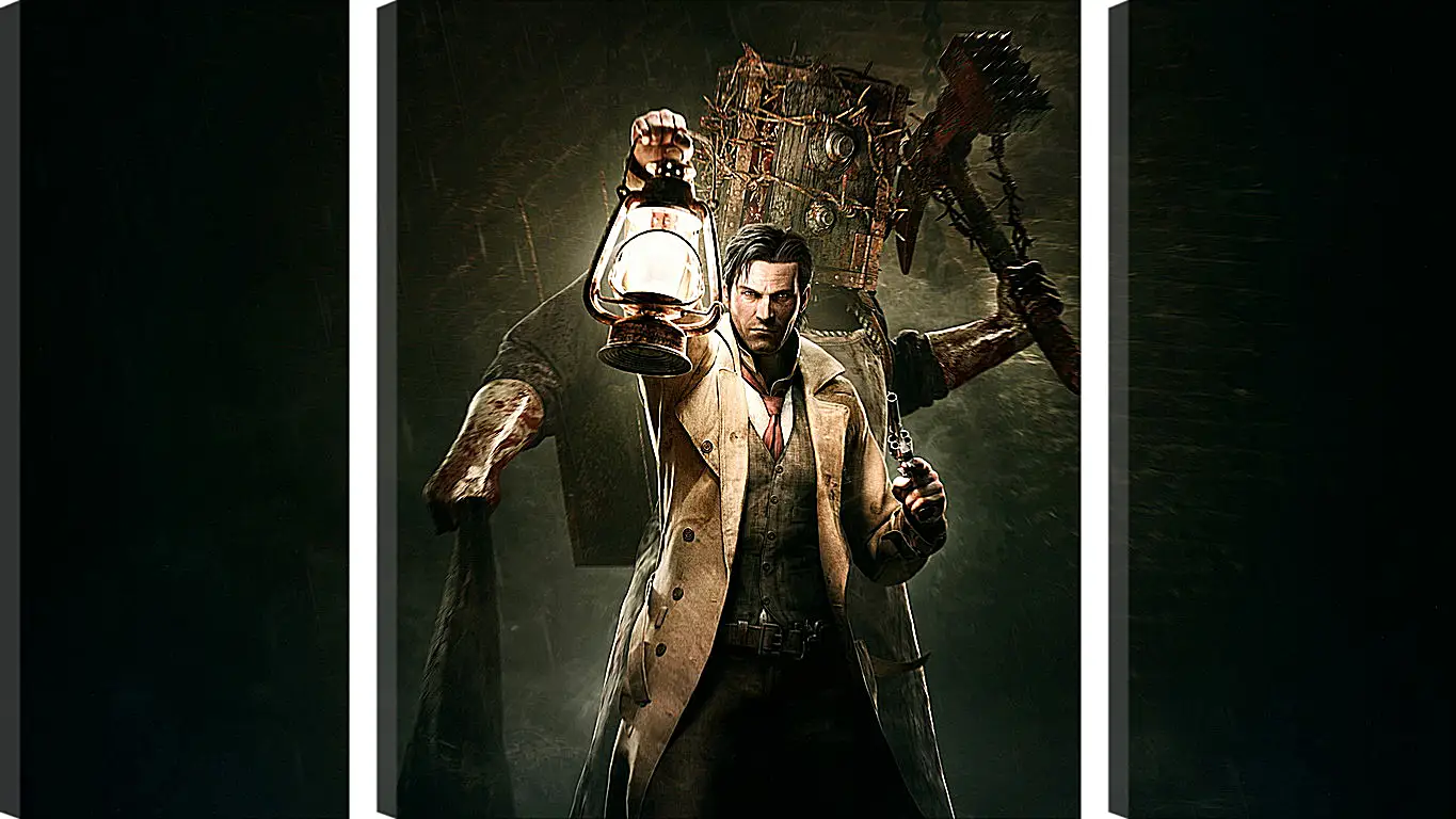 Модульная картина - the evil within, sebastian castellanos, characters
