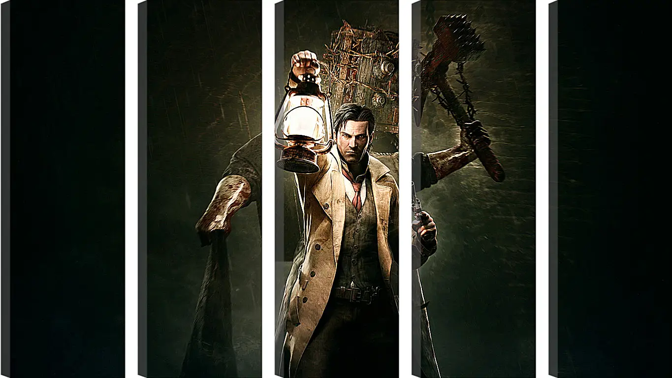 Модульная картина - the evil within, sebastian castellanos, characters
