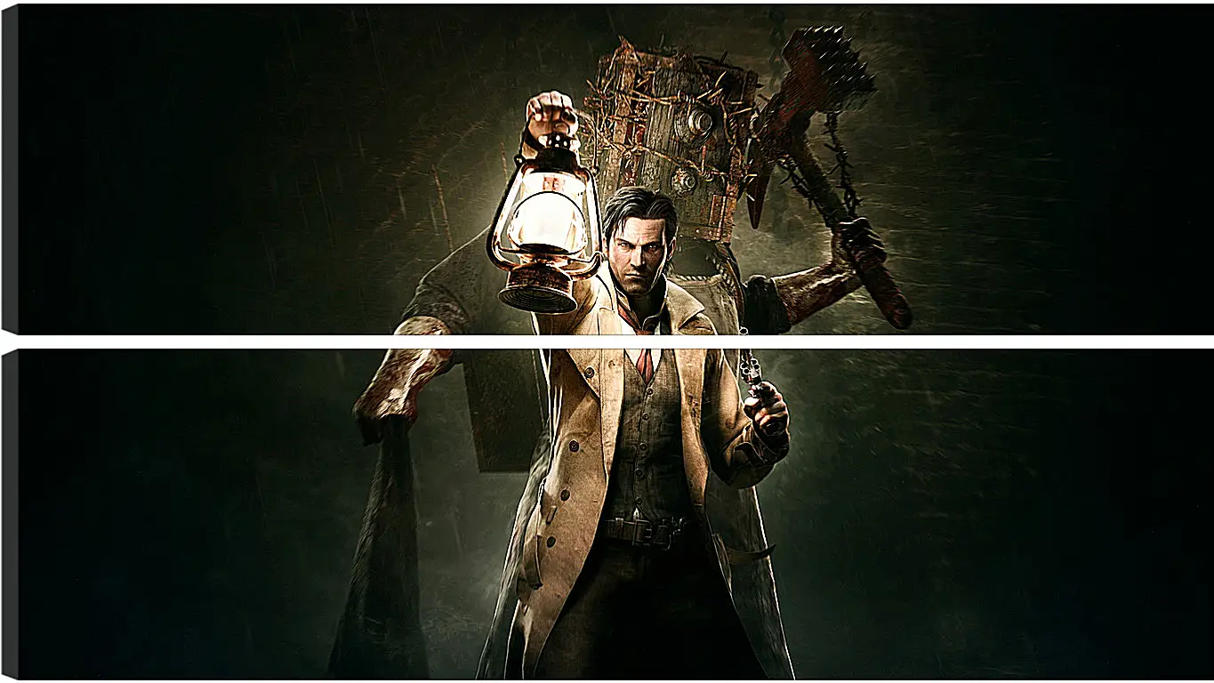 Модульная картина - the evil within, sebastian castellanos, characters
