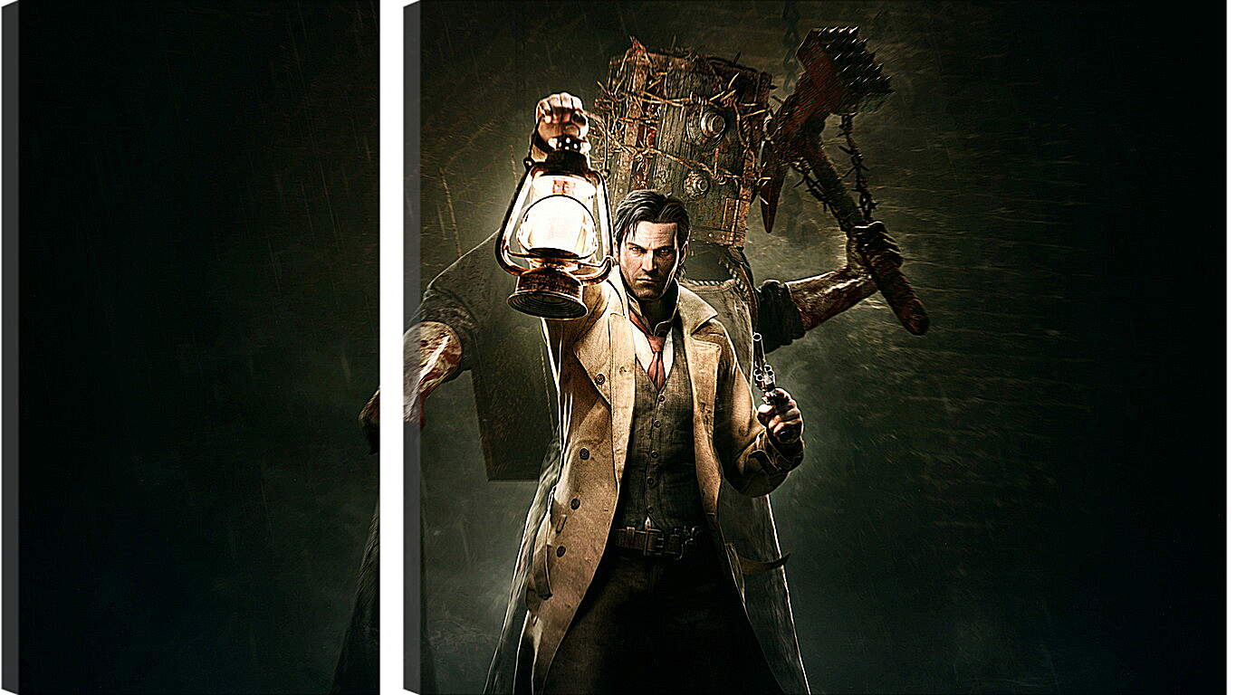 Модульная картина - the evil within, sebastian castellanos, characters
