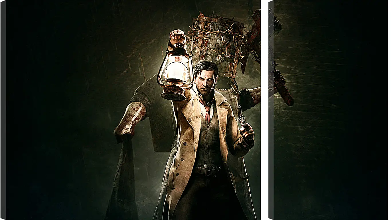 Модульная картина - the evil within, sebastian castellanos, characters
