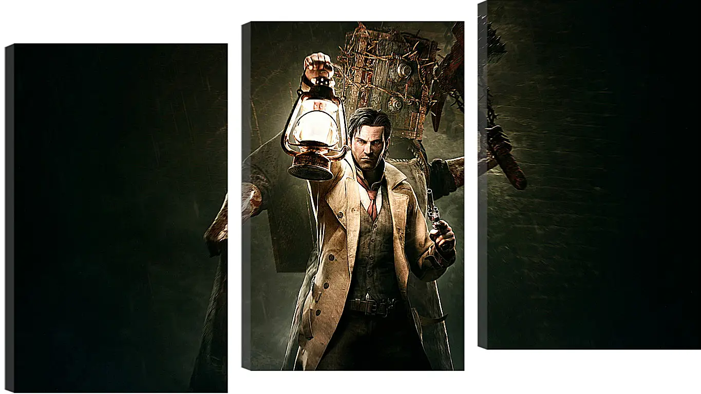 Модульная картина - the evil within, sebastian castellanos, characters
