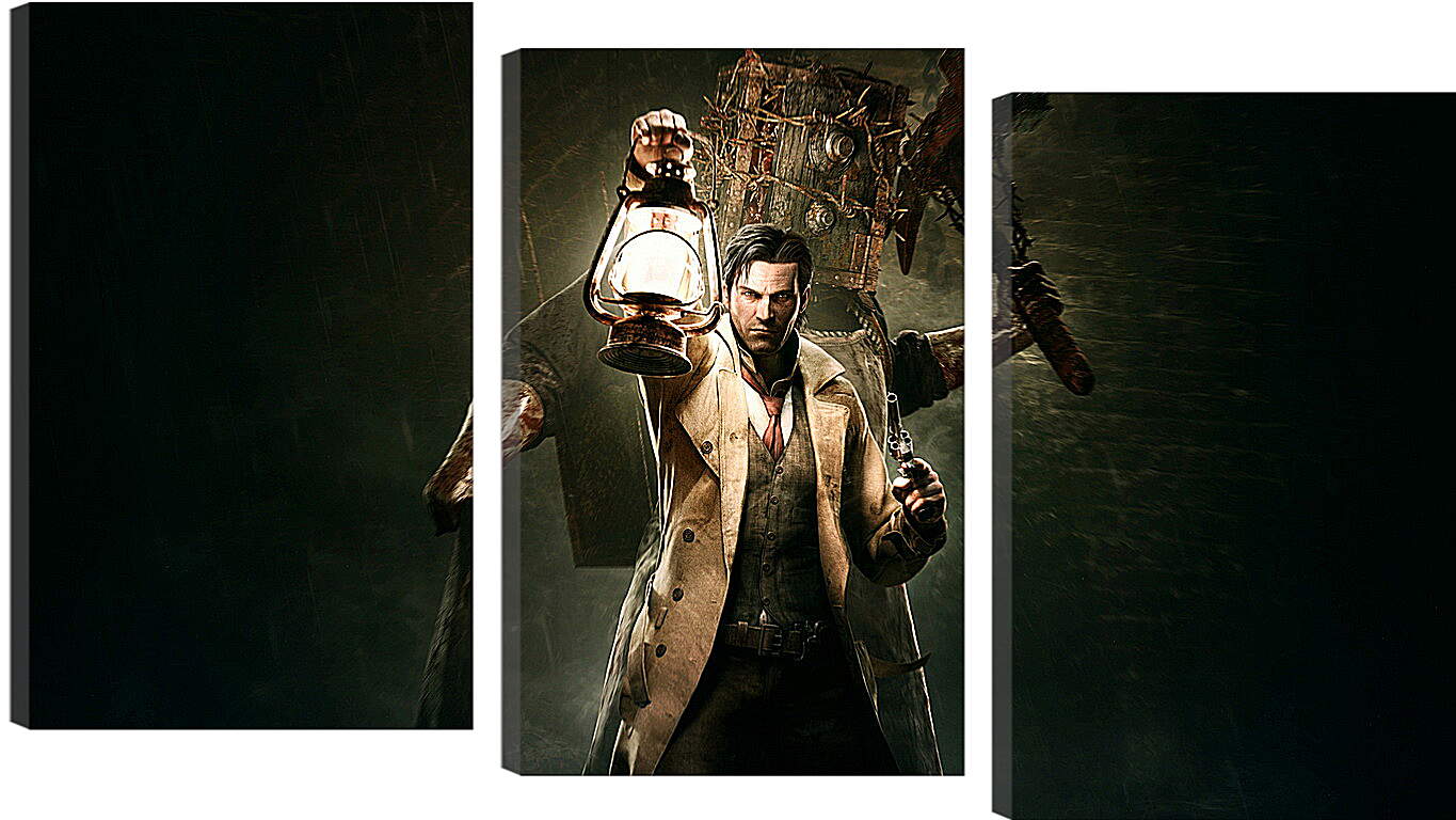 Модульная картина - the evil within, sebastian castellanos, characters
