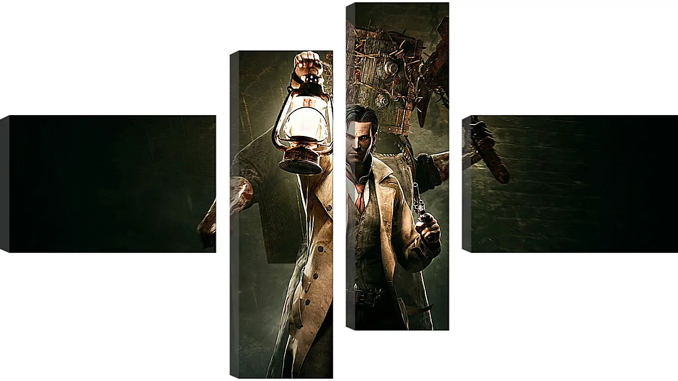 Модульная картина - the evil within, sebastian castellanos, characters
