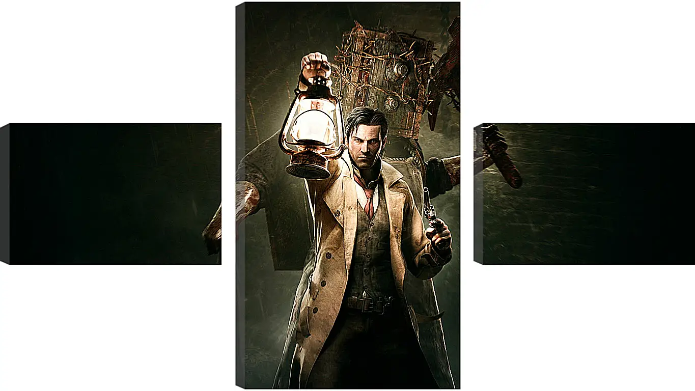 Модульная картина - the evil within, sebastian castellanos, characters
