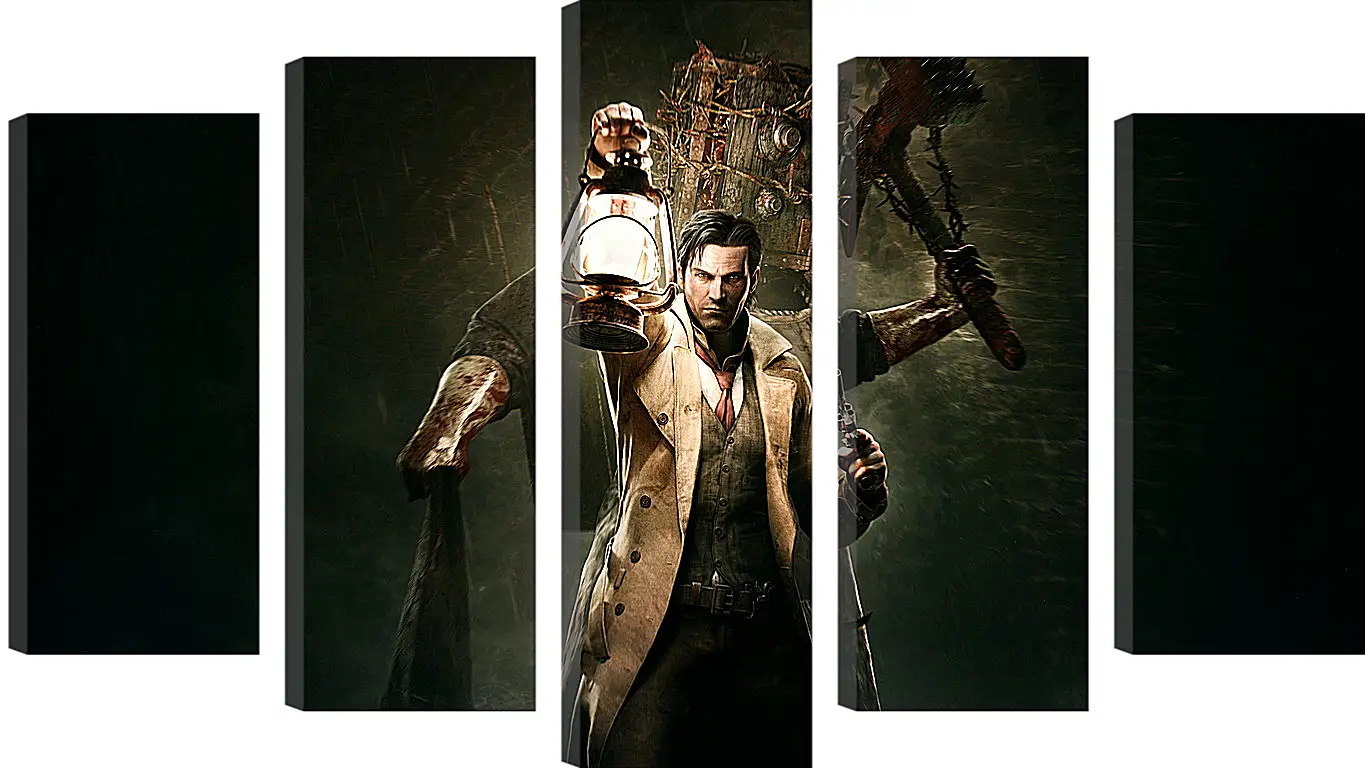 Модульная картина - the evil within, sebastian castellanos, characters
