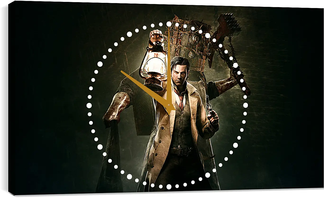 Часы картина - the evil within, sebastian castellanos, characters

