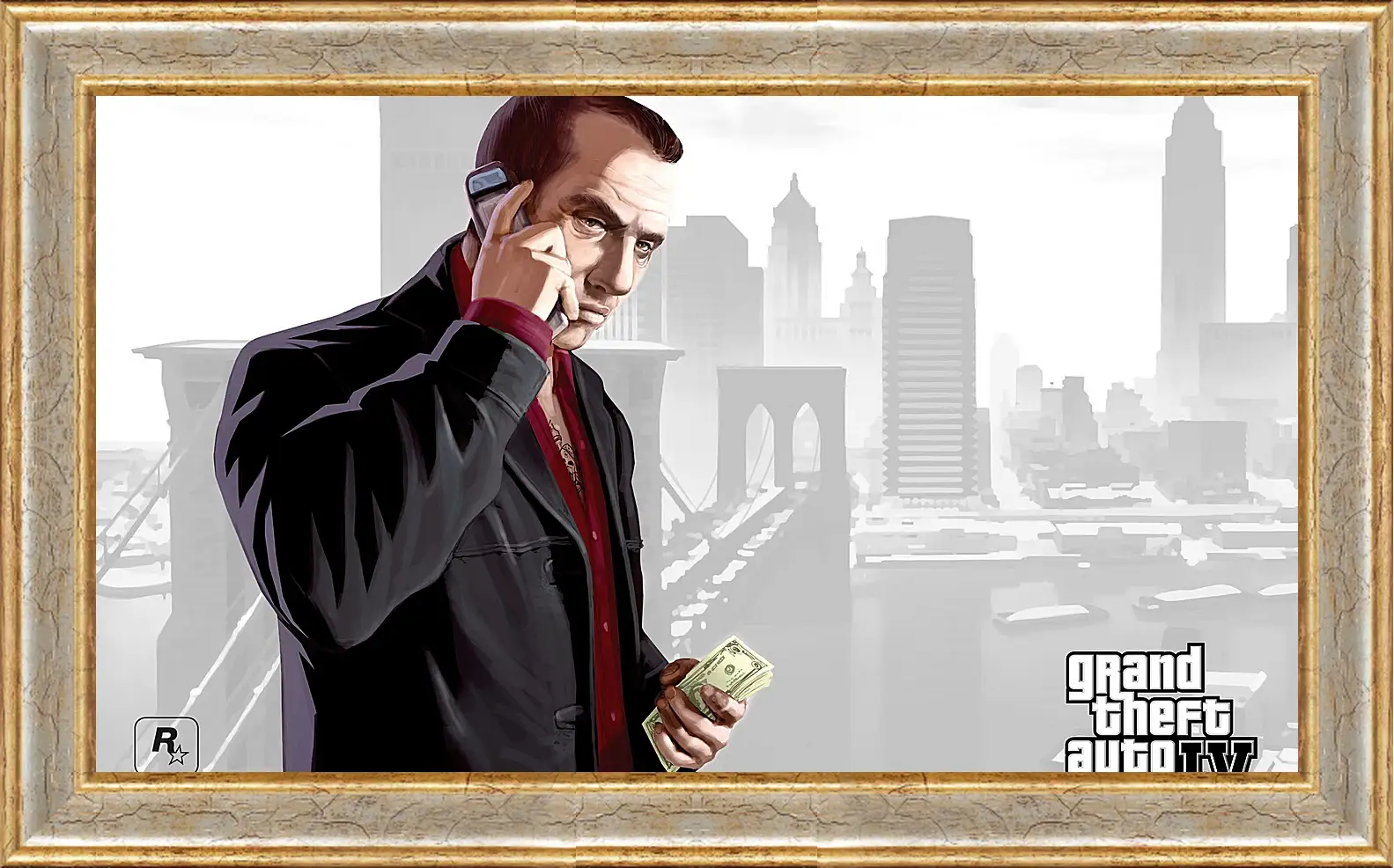 Картина в раме - faustin, gta 4, grand theft auto 4
