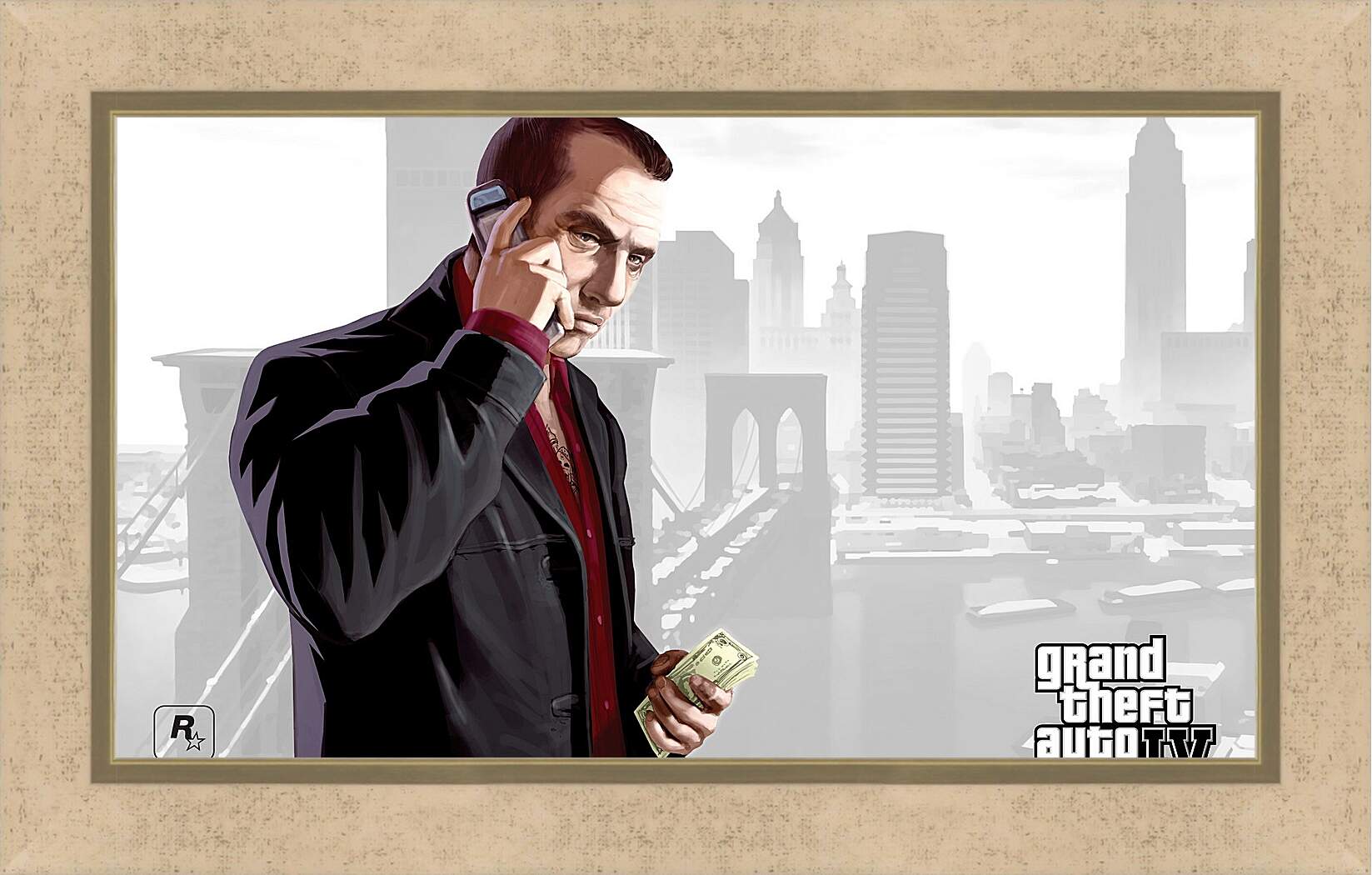 Картина в раме - faustin, gta 4, grand theft auto 4
