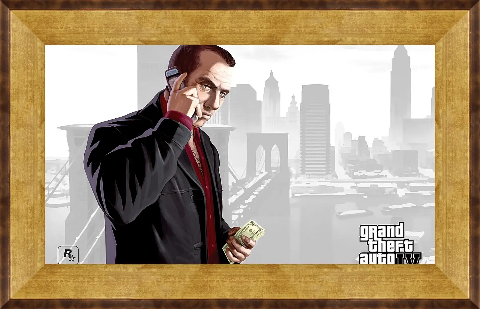 Картина в раме - faustin, gta 4, grand theft auto 4
