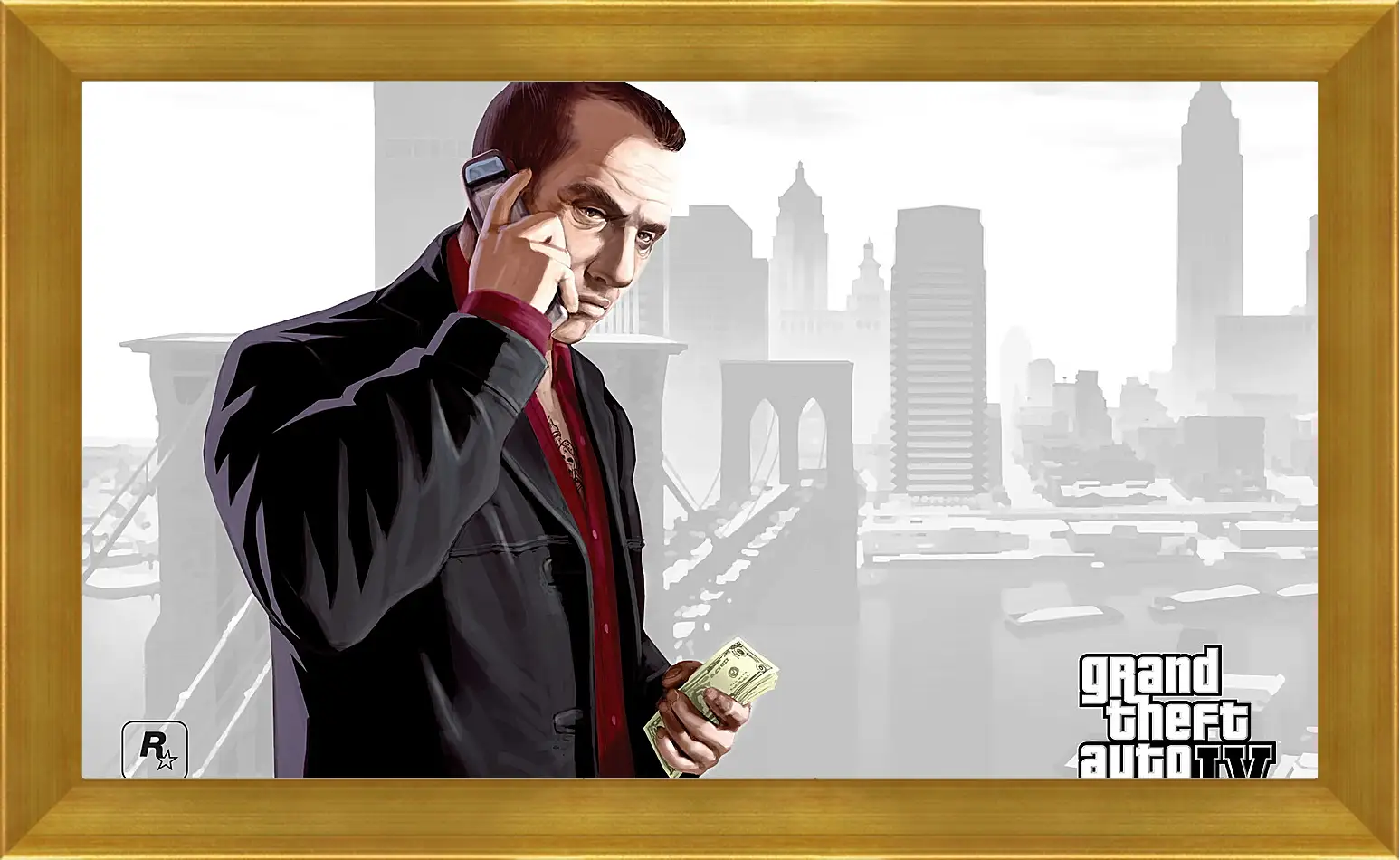 Картина в раме - faustin, gta 4, grand theft auto 4
