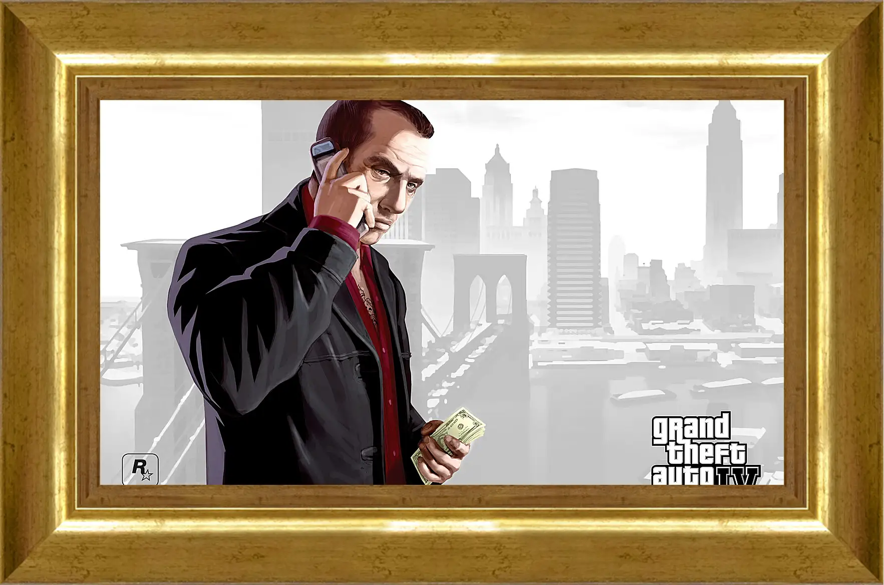 Картина в раме - faustin, gta 4, grand theft auto 4
