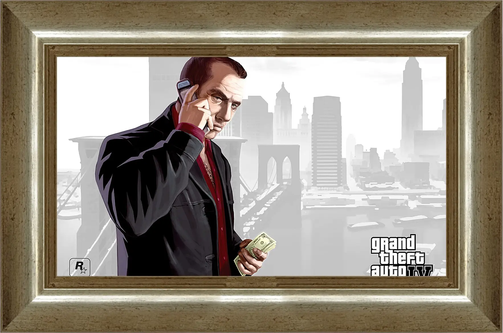 Картина в раме - faustin, gta 4, grand theft auto 4
