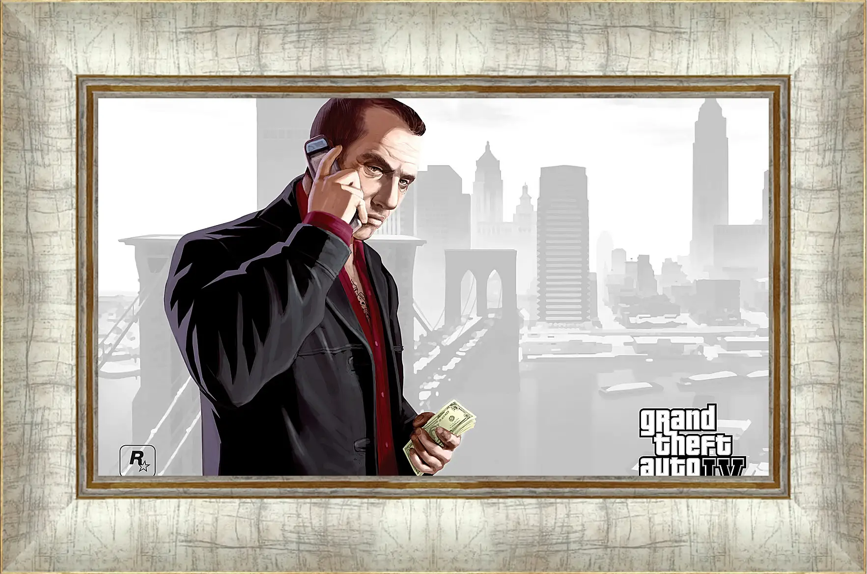 Картина в раме - faustin, gta 4, grand theft auto 4
