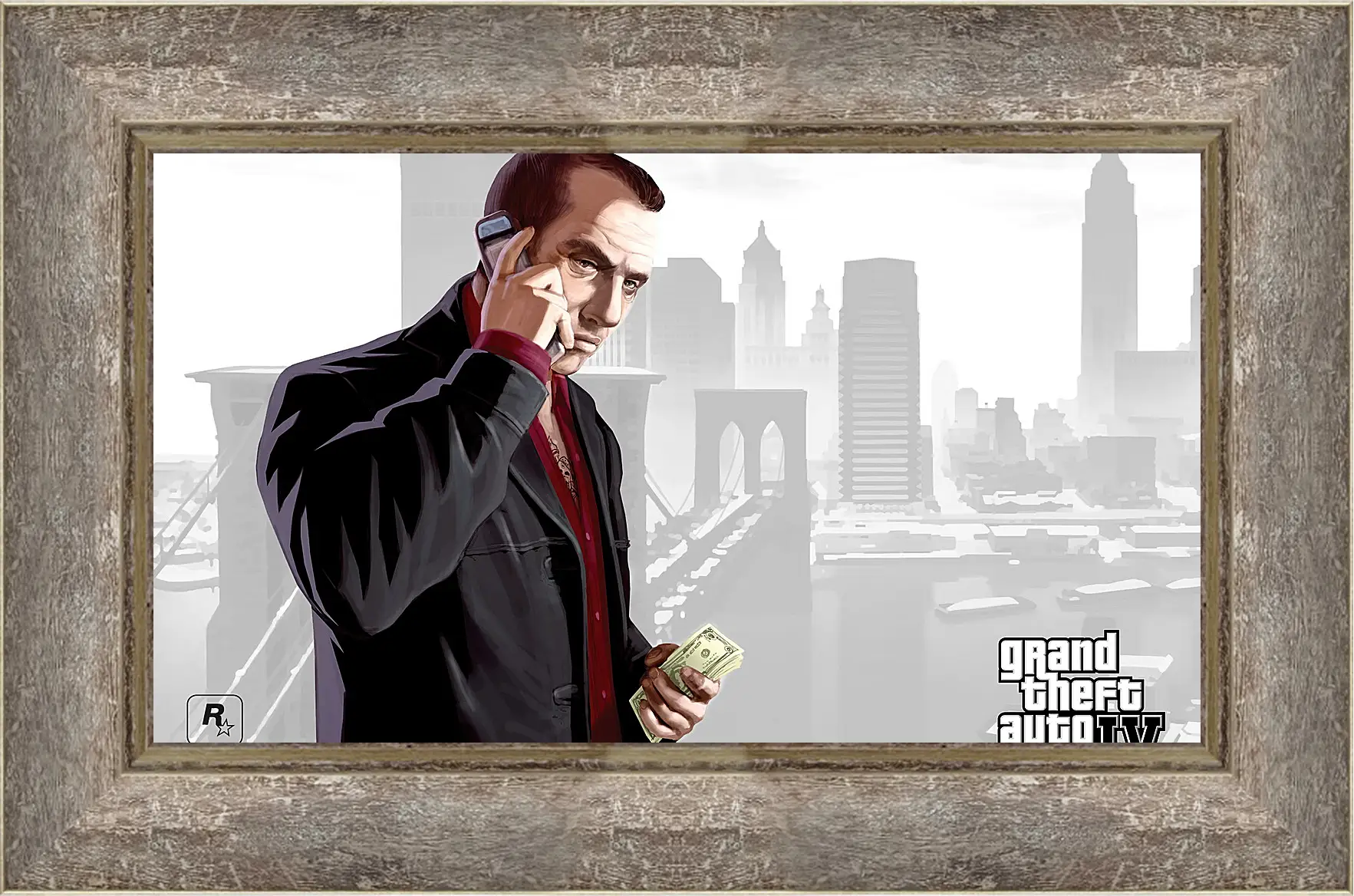 Картина в раме - faustin, gta 4, grand theft auto 4
