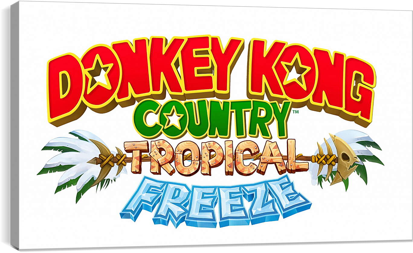 Постер и плакат - donkey kong country tropical freeze, donkey kong, dixie
