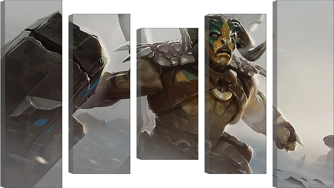 Модульная картина - elder titan, dota 2, valve art
