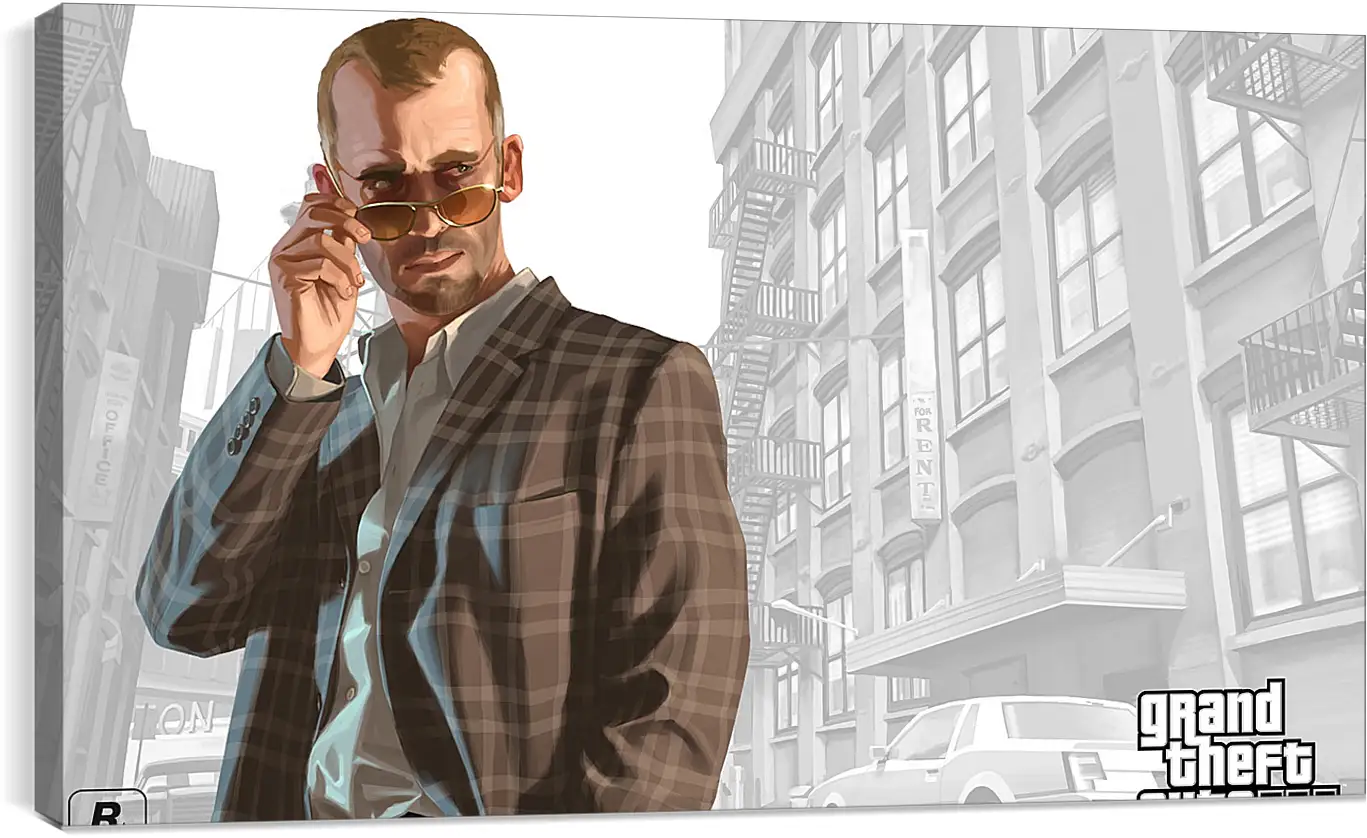 Постер и плакат - dmitri, gta 4, grand theft auto 4
