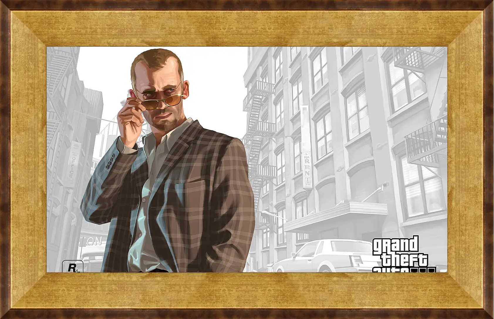 Картина в раме - dmitri, gta 4, grand theft auto 4
