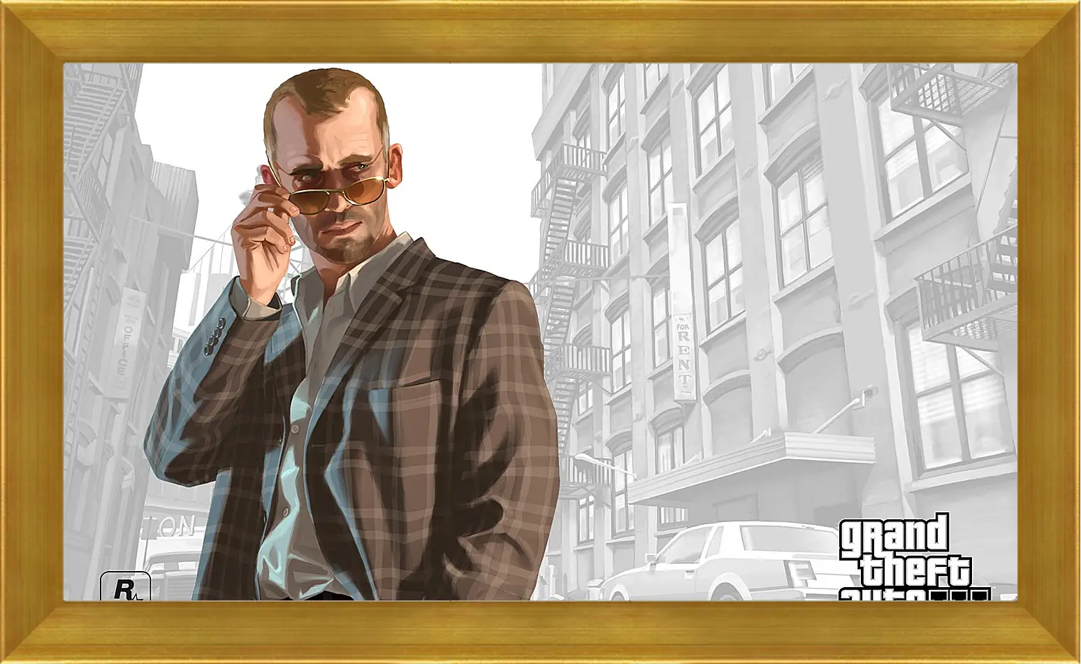 Картина в раме - dmitri, gta 4, grand theft auto 4
