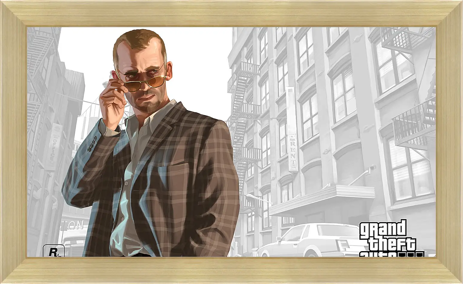 Картина в раме - dmitri, gta 4, grand theft auto 4
