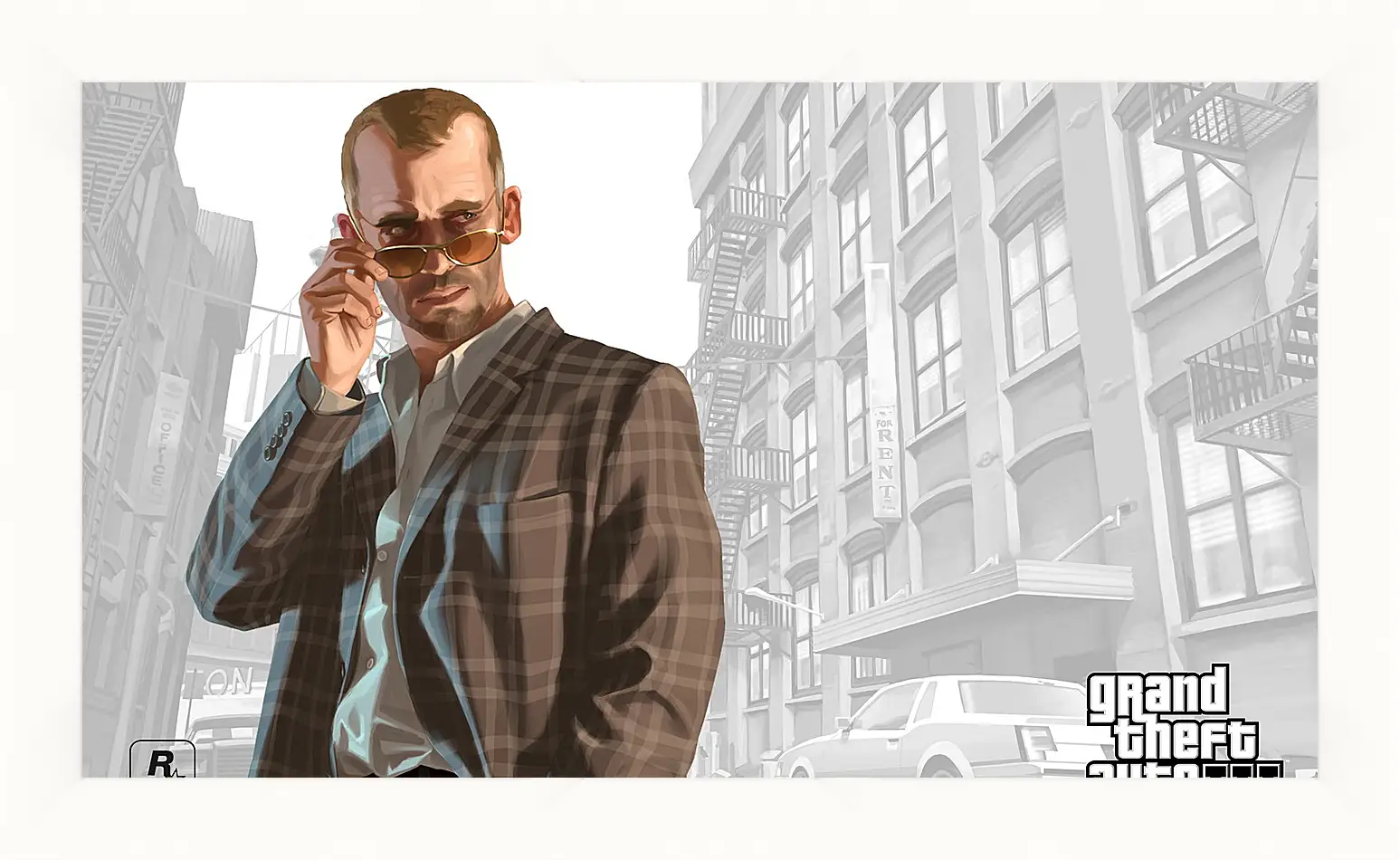 Картина в раме - dmitri, gta 4, grand theft auto 4
