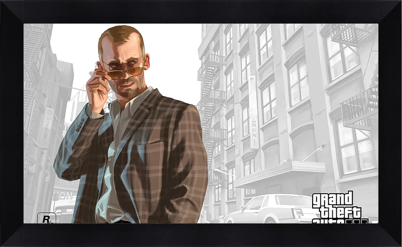 Картина в раме - dmitri, gta 4, grand theft auto 4
