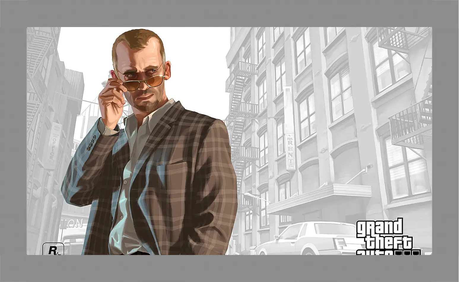 Картина в раме - dmitri, gta 4, grand theft auto 4
