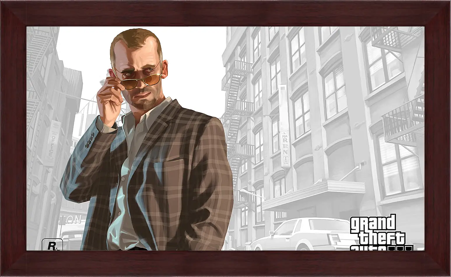 Картина в раме - dmitri, gta 4, grand theft auto 4
