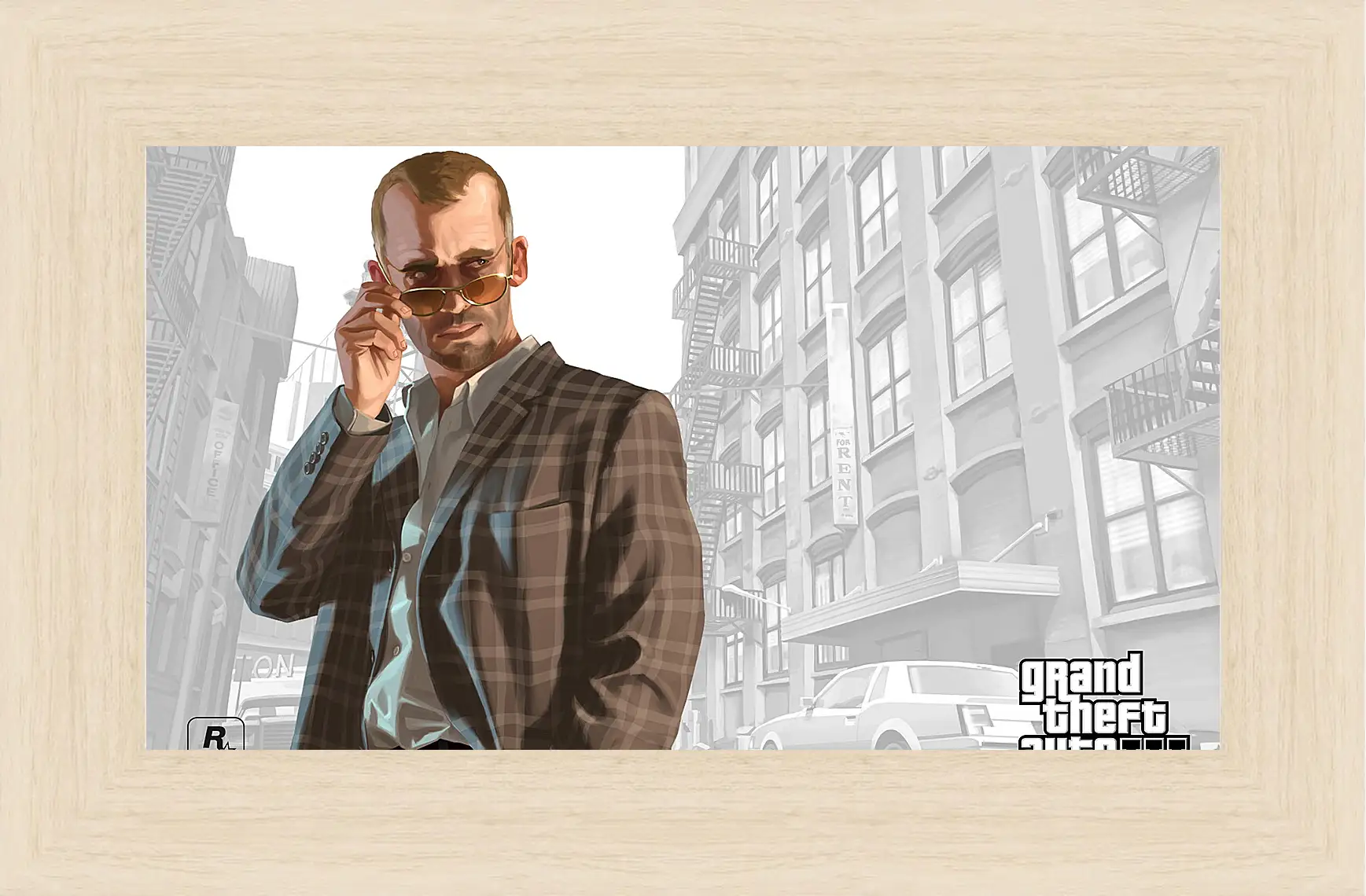 Картина в раме - dmitri, gta 4, grand theft auto 4
