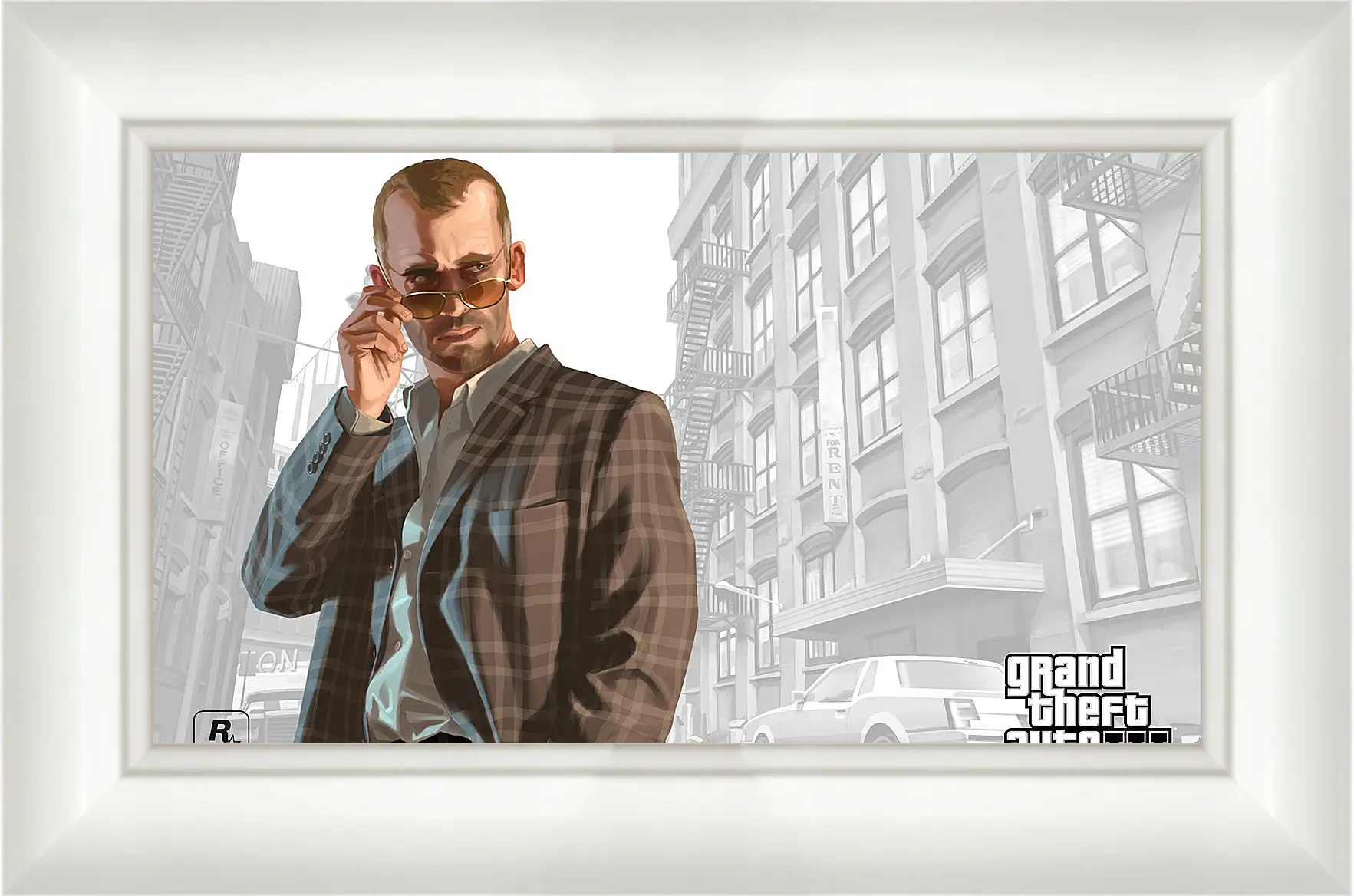 Картина в раме - dmitri, gta 4, grand theft auto 4
