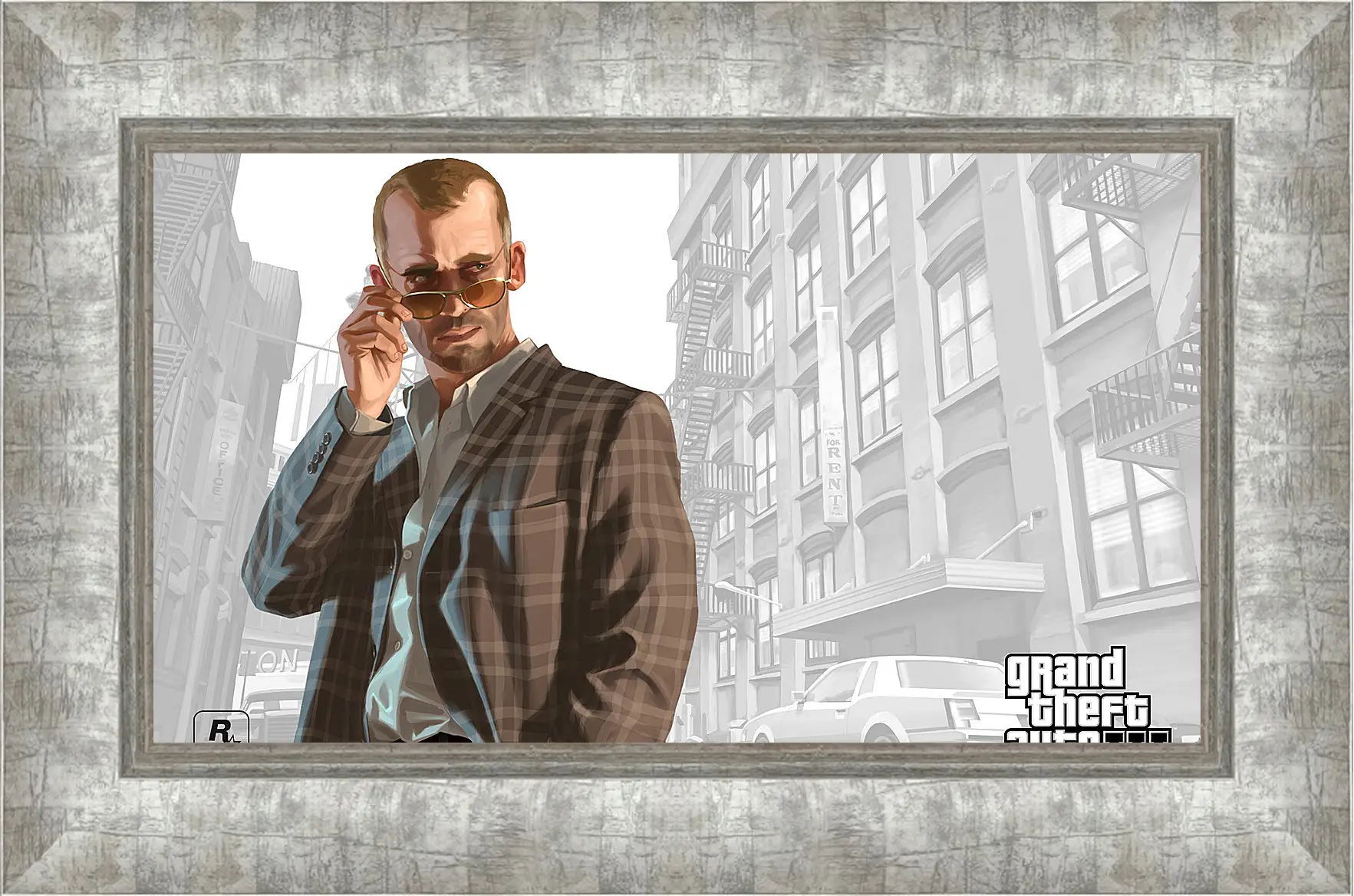 Картина в раме - dmitri, gta 4, grand theft auto 4
