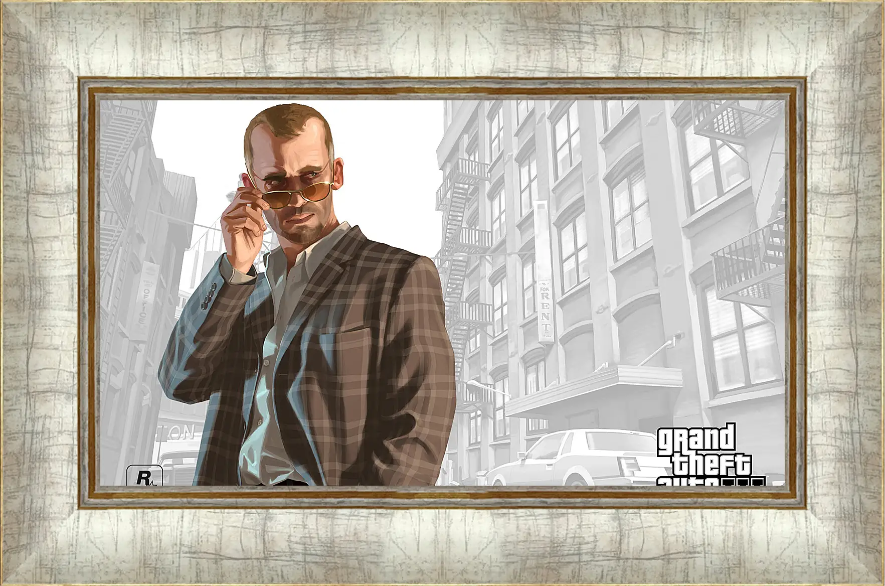 Картина в раме - dmitri, gta 4, grand theft auto 4
