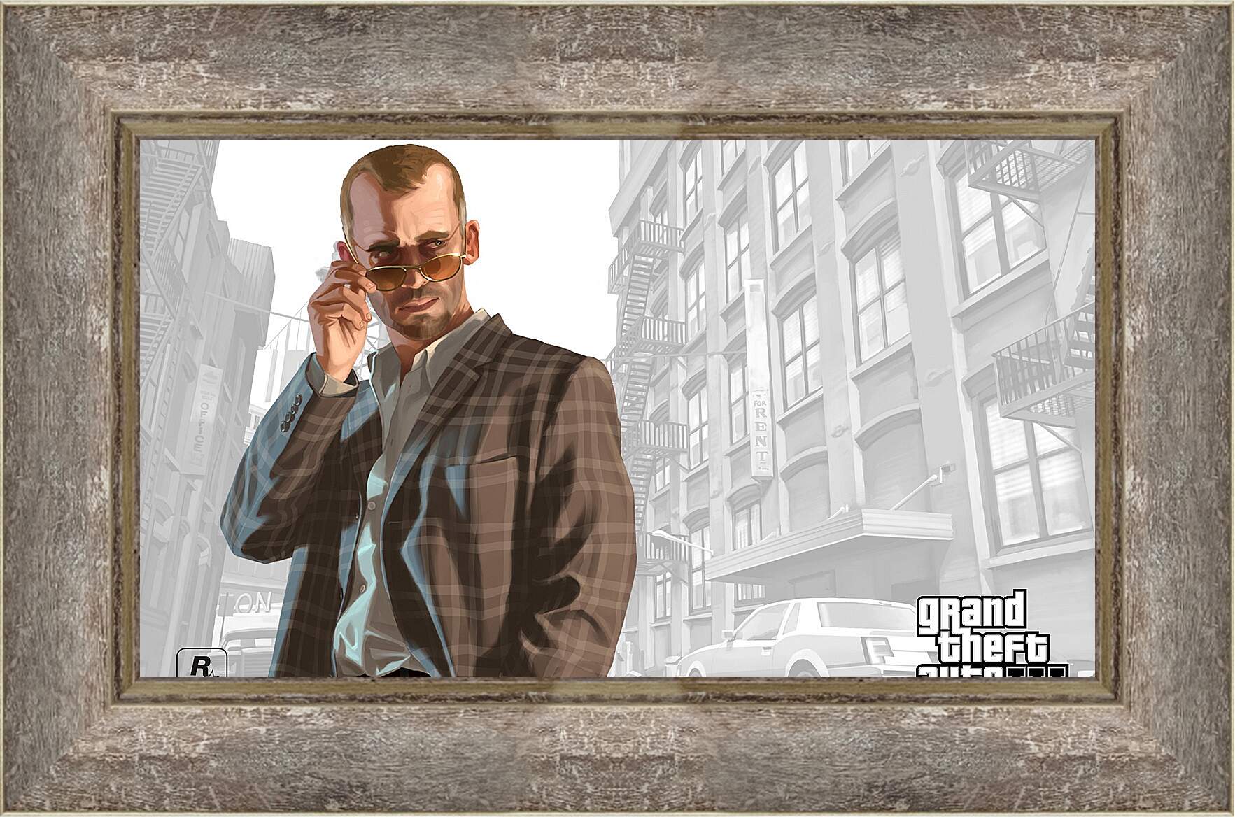 Картина в раме - dmitri, gta 4, grand theft auto 4
