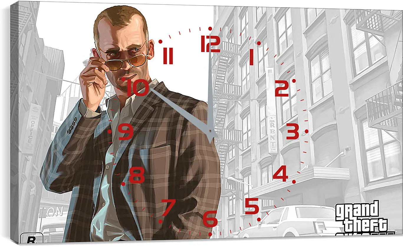 Часы картина - dmitri, gta 4, grand theft auto 4

