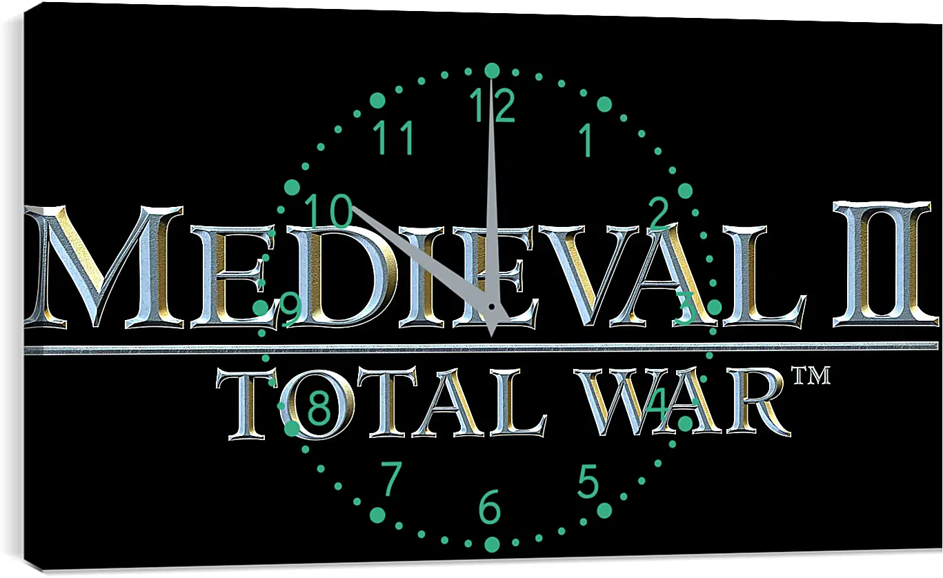 Часы картина - medieval 2 total war, medieval, strategy game
