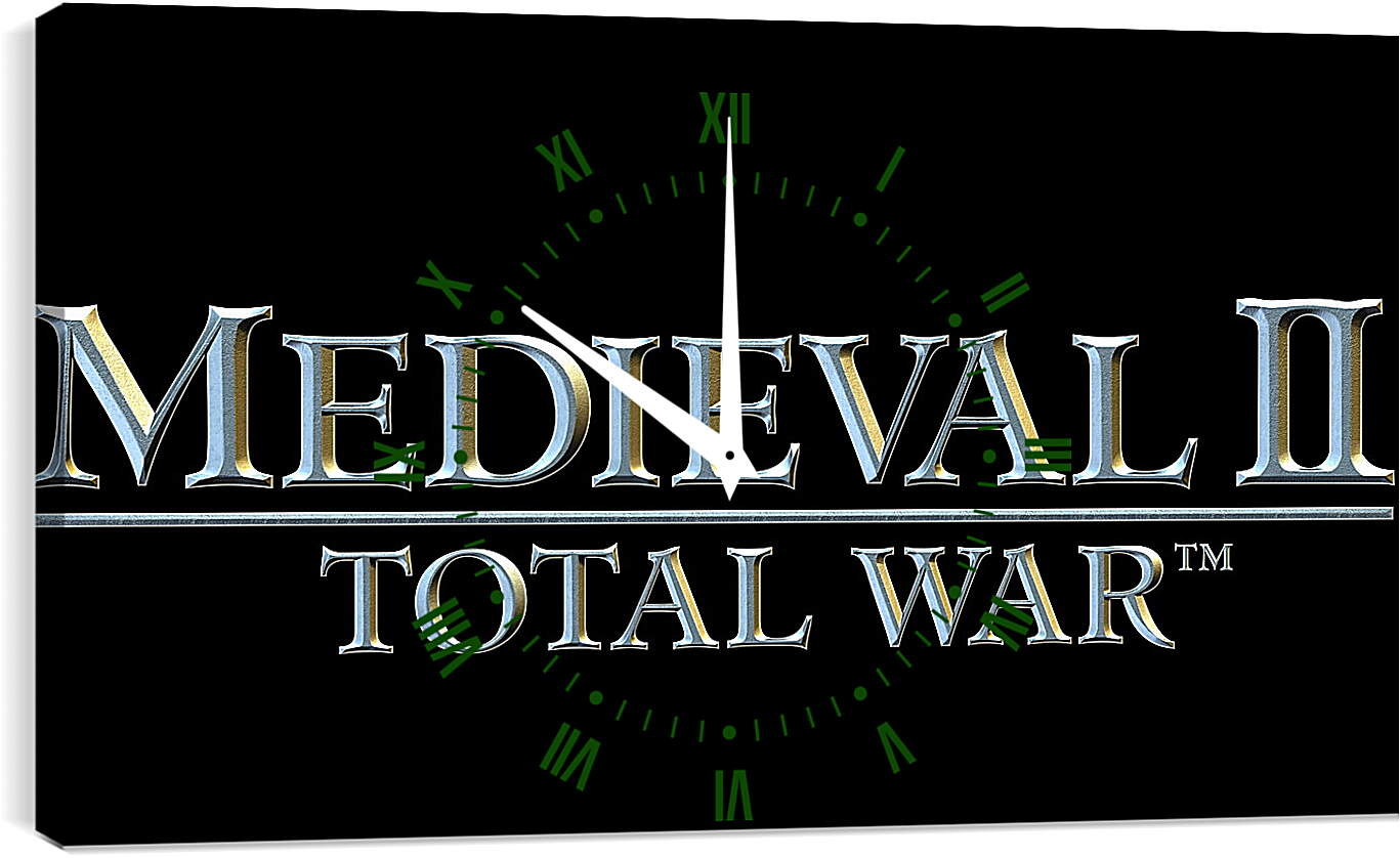 Часы картина - medieval 2 total war, medieval, strategy game
