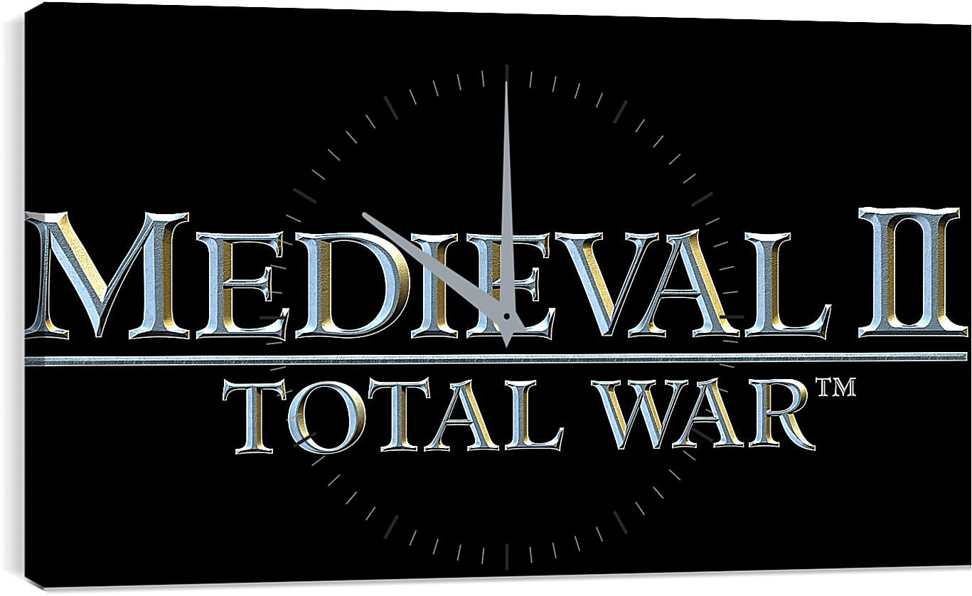 Часы картина - medieval 2 total war, medieval, strategy game
