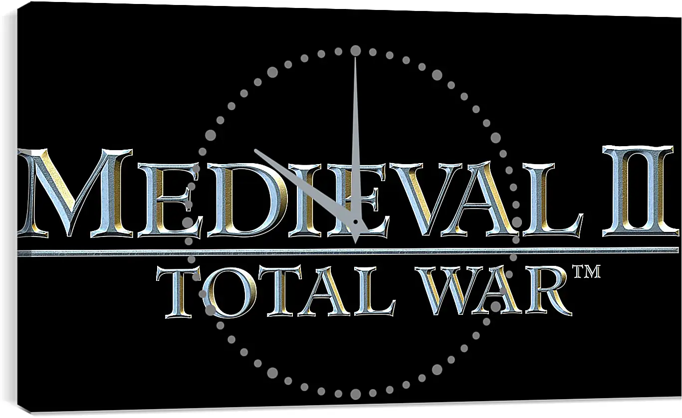 Часы картина - medieval 2 total war, medieval, strategy game

