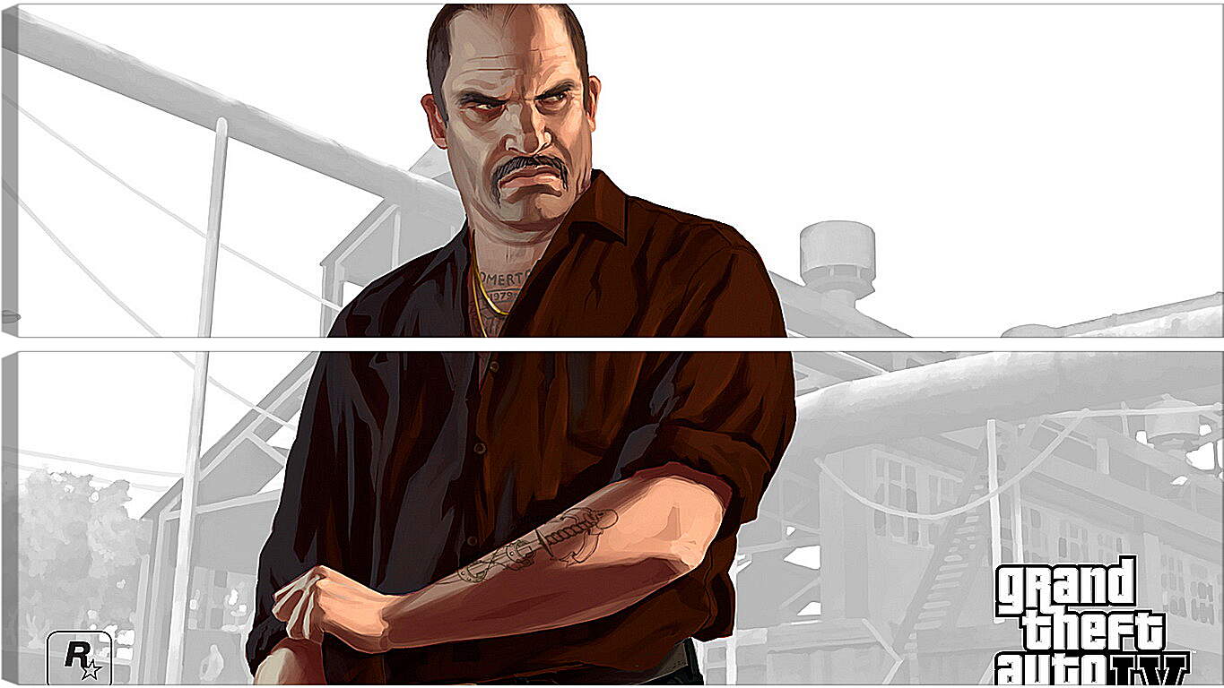 Модульная картина - vlad, gta 4, grand theft auto 4

