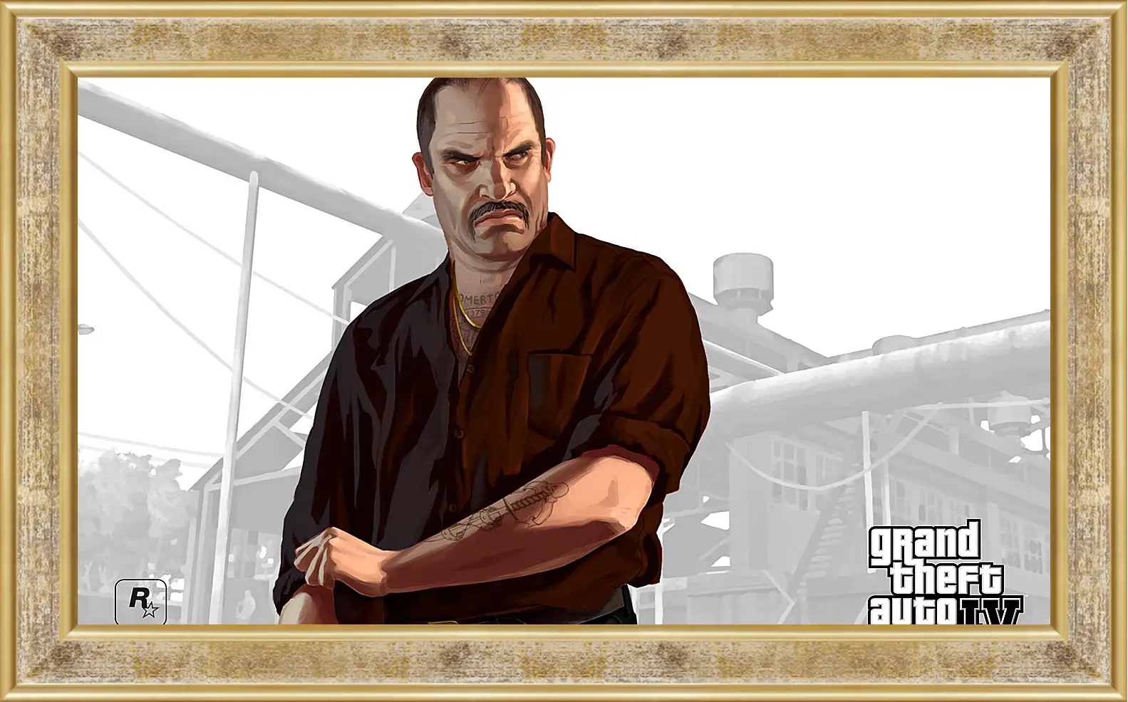 Картина в раме - vlad, gta 4, grand theft auto 4
