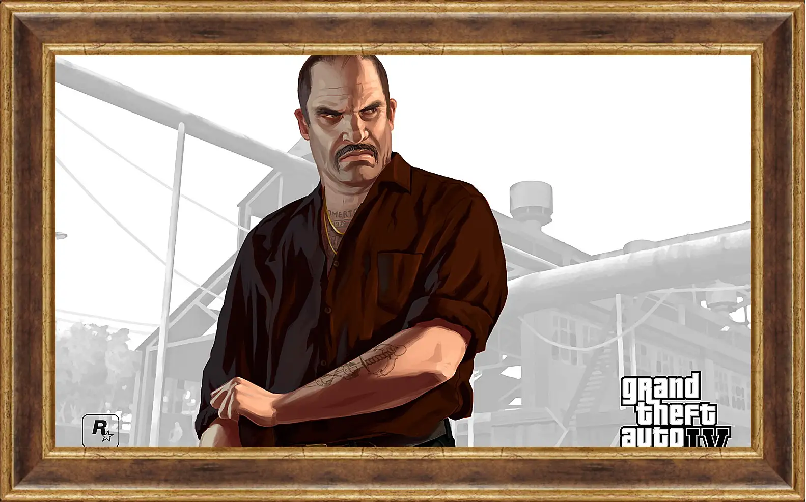 Картина в раме - vlad, gta 4, grand theft auto 4
