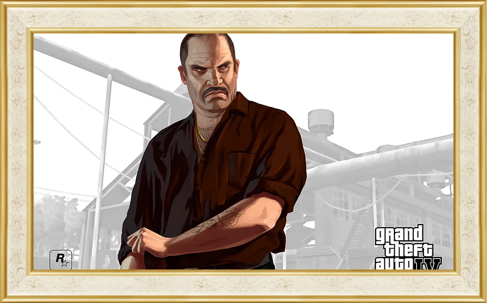 Картина в раме - vlad, gta 4, grand theft auto 4
