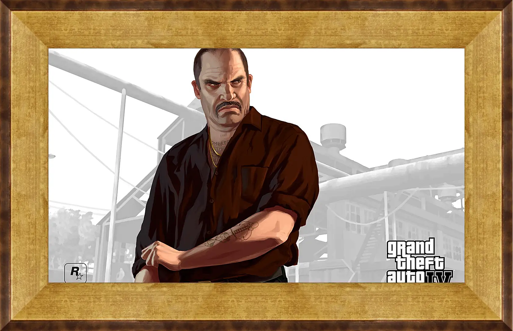 Картина в раме - vlad, gta 4, grand theft auto 4
