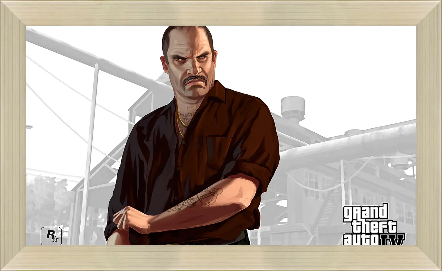 Картина в раме - vlad, gta 4, grand theft auto 4
