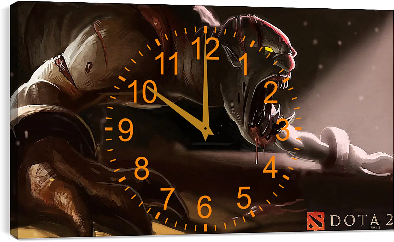 Часы картина - lifestealer, dota 2, art
