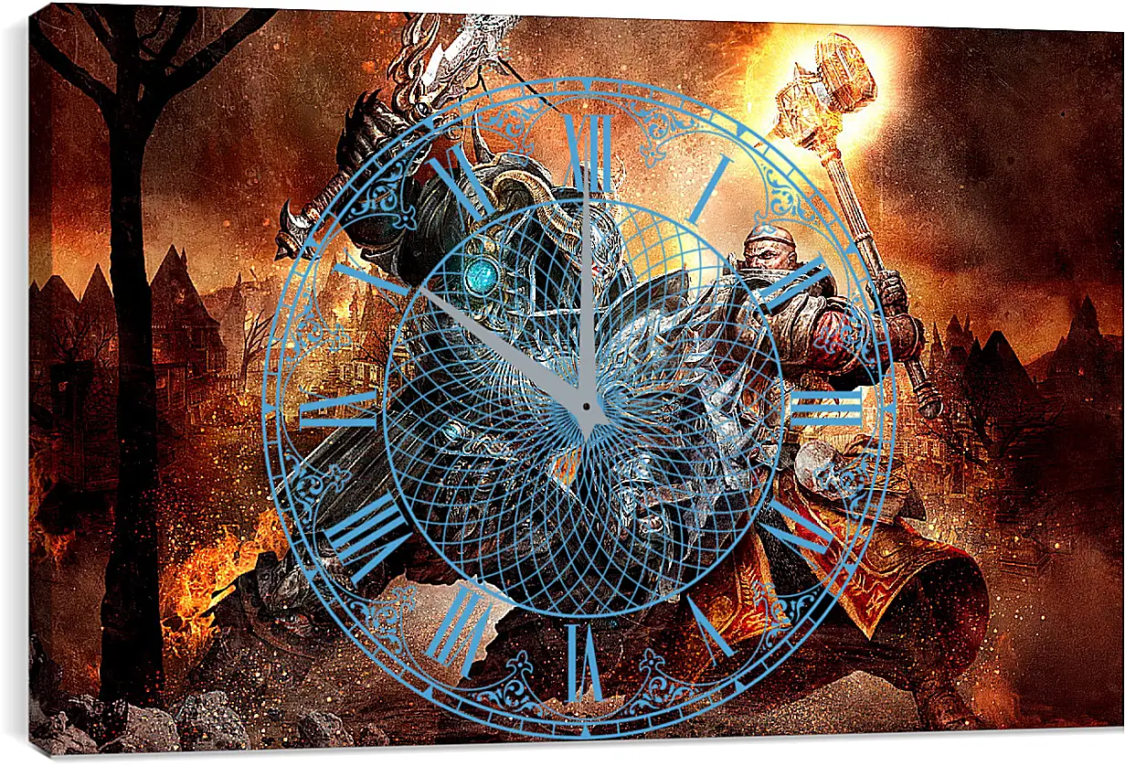 Часы картина - Warhammer
